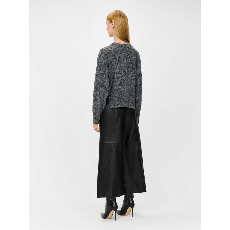Veronika Maine Split Hem Panelled Sweater image number 1